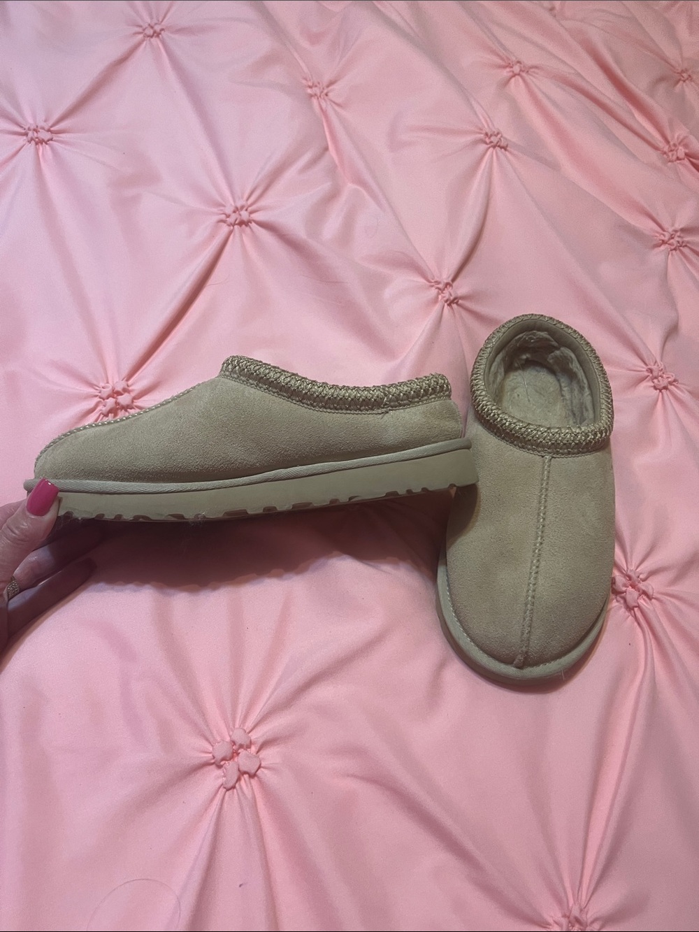 UGG Taupe Cozy Slip-On Women's Slippers
